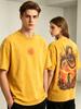 Unisex shirt Cotton Oversize Large Size Goku Calling Dragon Dragon Ball Z Oversize Washed