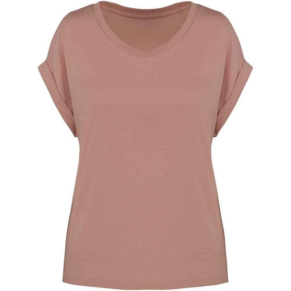 Native Spirit Womens/Ladies Roll Sleeve T-Shirt