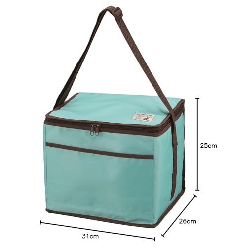 Captain Stag CS Charmant UE-555, 15L Mint Green Cooler Bag for Barbecues and Picnics