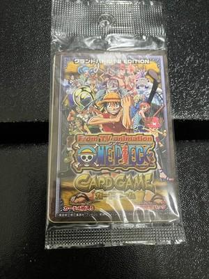 РЕДКИЙ Игровой набор карт One Piece 2002 года, издание Grand Battle 2, нераспечатанная упаковка, BANDAI