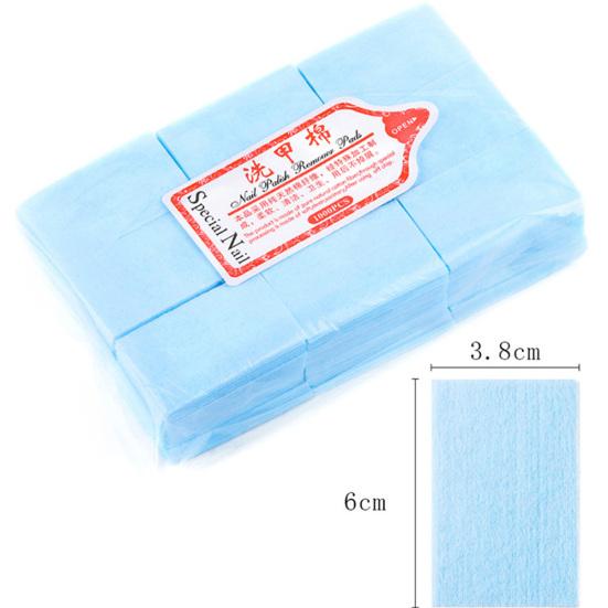 600шт одноразовые подушечки для снятия лака мыть полотенце хлопок ткань инструмент для очистки
