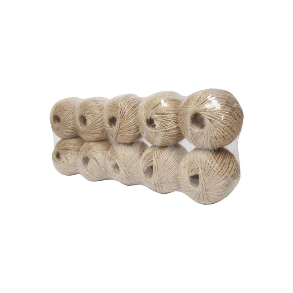 Jtburada бежевая джутовая пряжа 1000 метров 10 штук плетеная пряжа сбитая пряжа натуральная пряжа мешковина пряжа