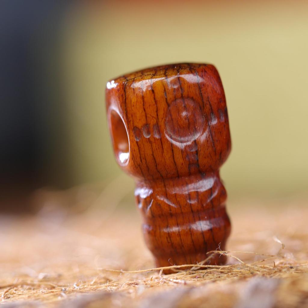 Тибетский ретро браслет из 108 бусин кости верблюда с изображением Будды