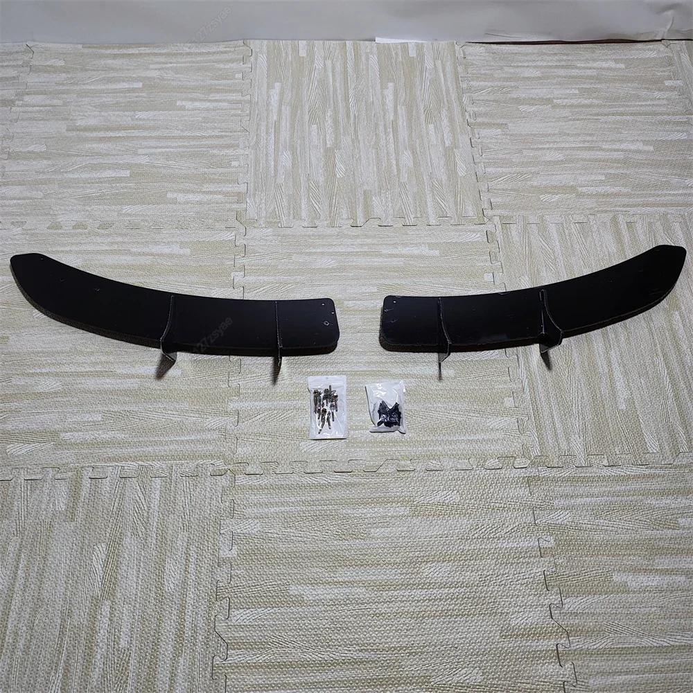 Для VW Golf 6 MK6 R R20 2008-2013 Диффузор заднего бампера Сплиттеры Спойлеры Защита Губа Глянцевый черный Обвесы Тюнинг