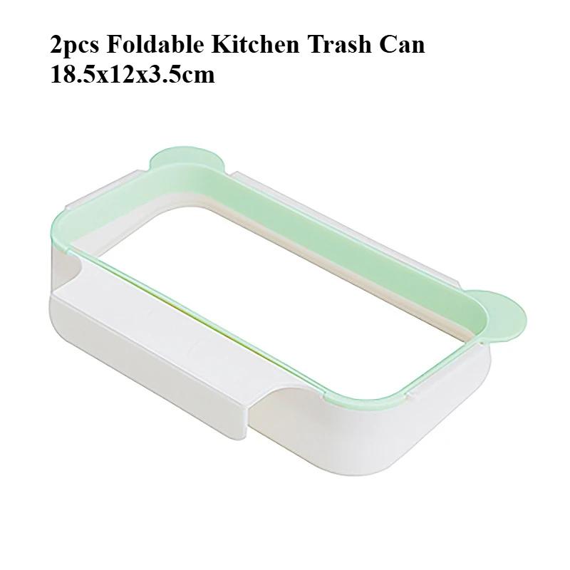 Складной кухонный мусорный бак мусорное ведро подвесной мусорный мешок мусорное ведро для кухонных держателей для хранения стеллажей