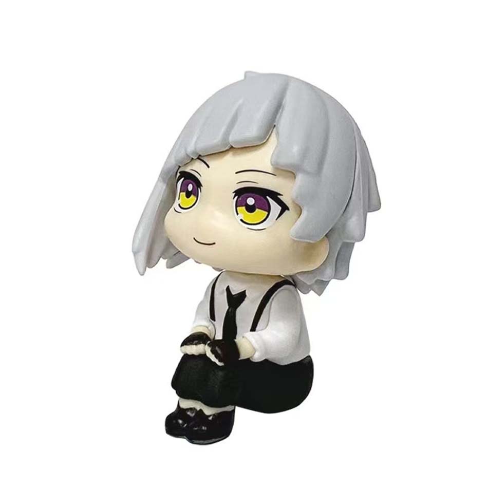 sold MegaHouse LooK Up Bungou Stray Dogs Dazai Osamu Nakajima Atsushi Action Figure Toys PVC Model Collection Kwaii Q Doll