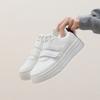 2025 весна маленькие белые туфли новая корейская версия ins женские студенческие туфли для увеличения роста на платформе спортивные туфли для доски повседневная обувь женская AS06