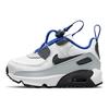 Nike Детские кроссовки Air Max 90 Toggle TD White Grey Fog Platinum, Iron-Grey CV0065-101