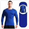 Men's T Shirt Tights Sports Elastic Quick-drying Compression Long Sleeve Fitness Clothing Running Training Clothing S M L XL XXL 3XL