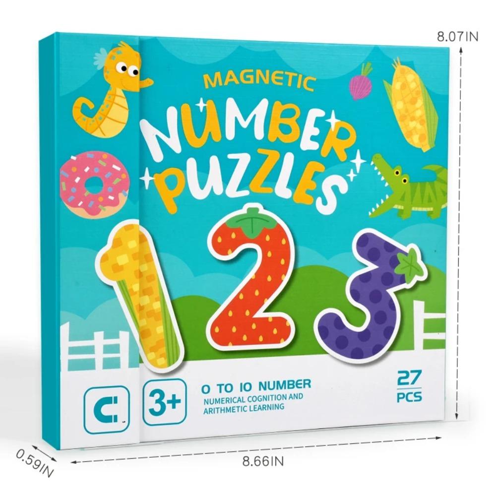 Детская математика Арифметика Магнитные наклейки Игры на разложение чисел Раннее обучение малышей Математические игрушки Монтессори Обучающие игрушки