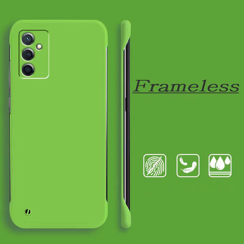 Модный тонкий безрамочный чехол для Samsung Galaxy A55 A15 A05S A54 A34 A24 A14 A53 A33 A23 A13 A52 A32 A12 A51 A31 A21S A50 A30 чехол жесткий скраб ПК