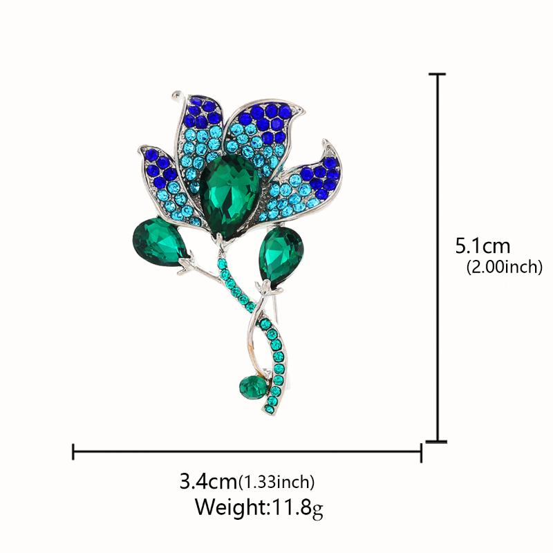 Creative Flower Brooch Versatile Scarf Buckle Anti-Exposure Buckle Corsage Brooch Women'S Accessories