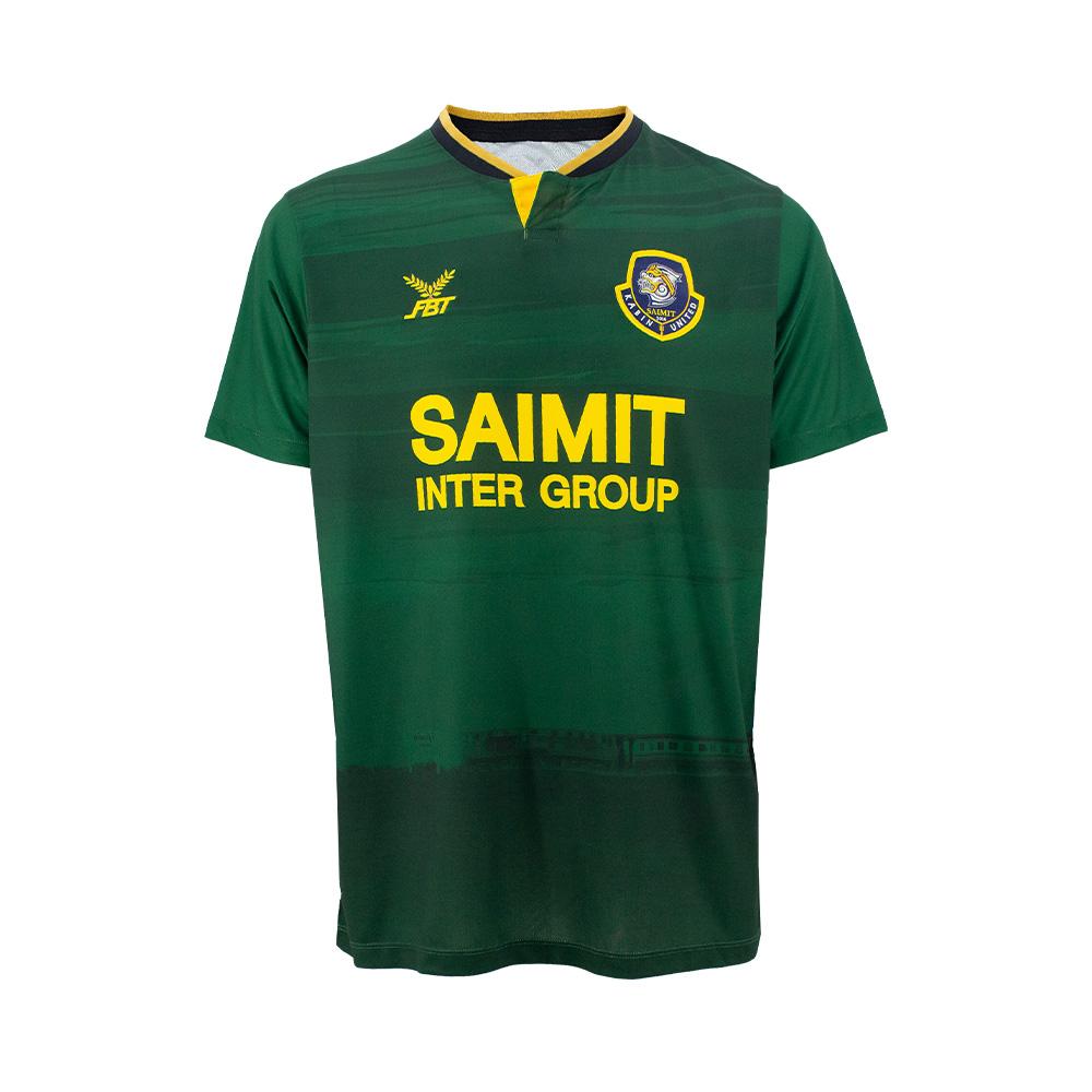Men Soccer Thailand Football Club AFC Jersey Shirt Polyester Print Short Sleeve Round Neck Quick Dry FBT Saimit Kabin United FC