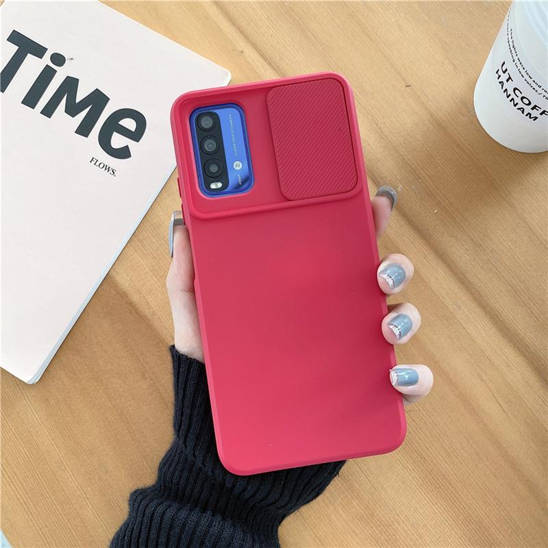 Чехол-слайдер с защитой камеры для Xiaomi Poco X3 M3 12T 11T 10T Redmi Note 12 11 10 9 Pro Max 9S 9A 9T, мягкий чехол из жидкого силикона