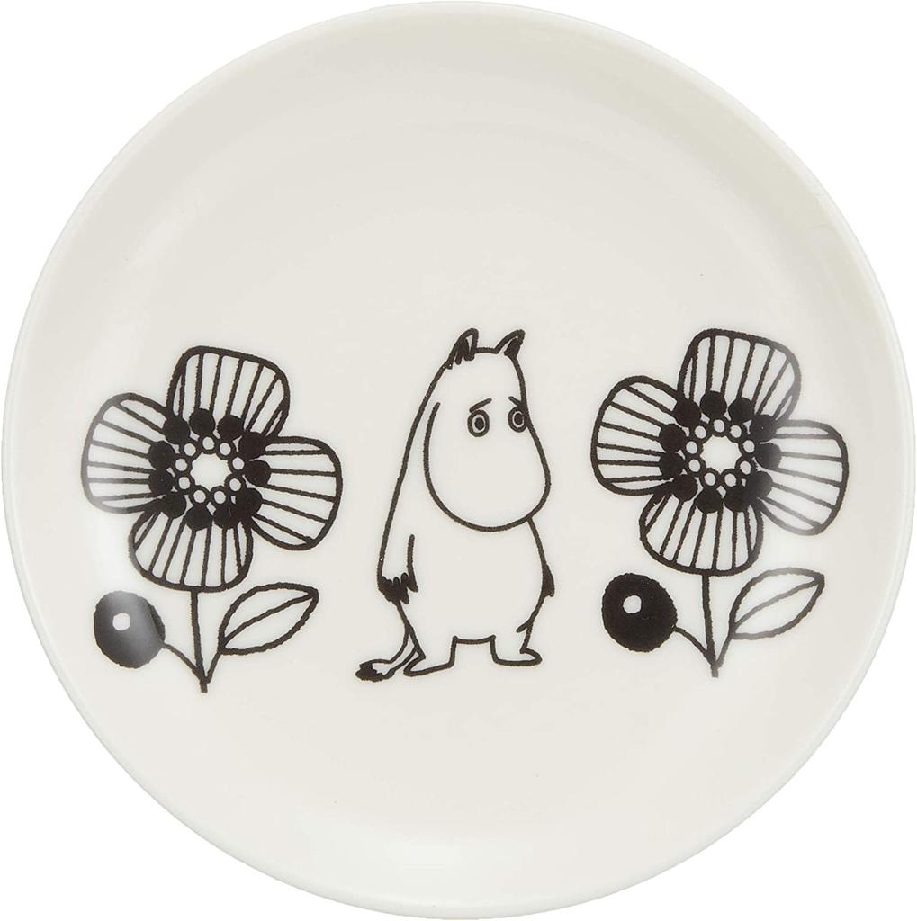 MOOMIN Plate Microwave and Dishwasher Moomin Nordic Day Wedding Made in "Moomin Valley" 6-Piece Set, Safe, Merchandise, Style, Mother's Gift, Gift,