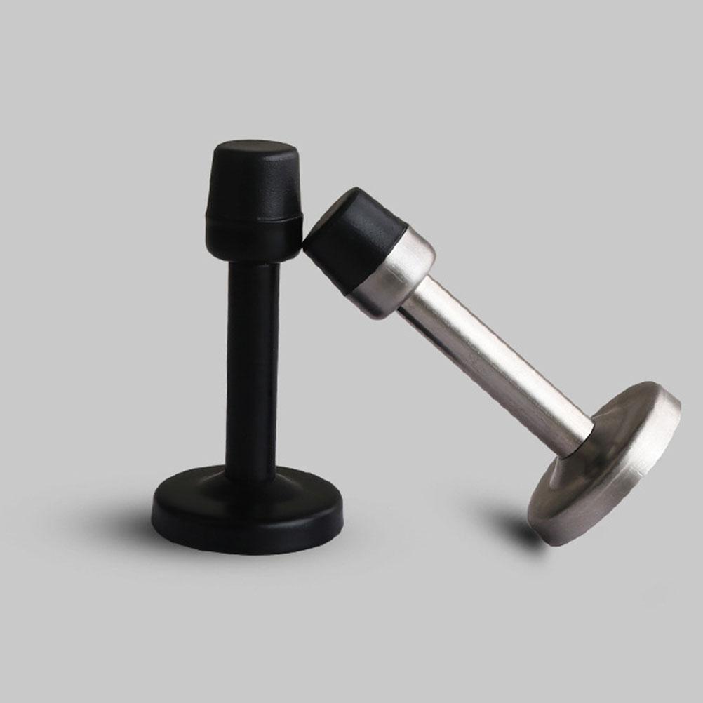 2 Pcs Stainless Steel Door Shield Handle Buffer Stopper Protective Protector Accessory Magnetic