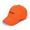 BLACKBLOND BBD Script Logo Cap (Orange)