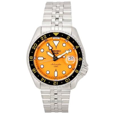 5 спортивных мужских часов Mikan Orange GMT SKX Re-Interpretation SSK005 SSK005K1 SSK005K 100M