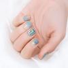 Grace Blue Nail Tip Sticker