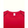 American Flag Skull  Men's Sports T-shirt Training Fitness Quick Dry Short Sleeve Jogging Running Workout Compression Shirt