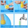 170cm Summer Pet Swimming Pool Dog Splash Sprinkler Pad Inflatable Mat Cooling Dogs Outdoor Play Water Mat Toys for Pet Children