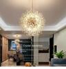 Ресторанная люстра Хрусталь Кремовый стиль Простая Современная Роскошная Скандинавская Одуванчик Интернет-знаменитость Освещение для гостиной и спальни