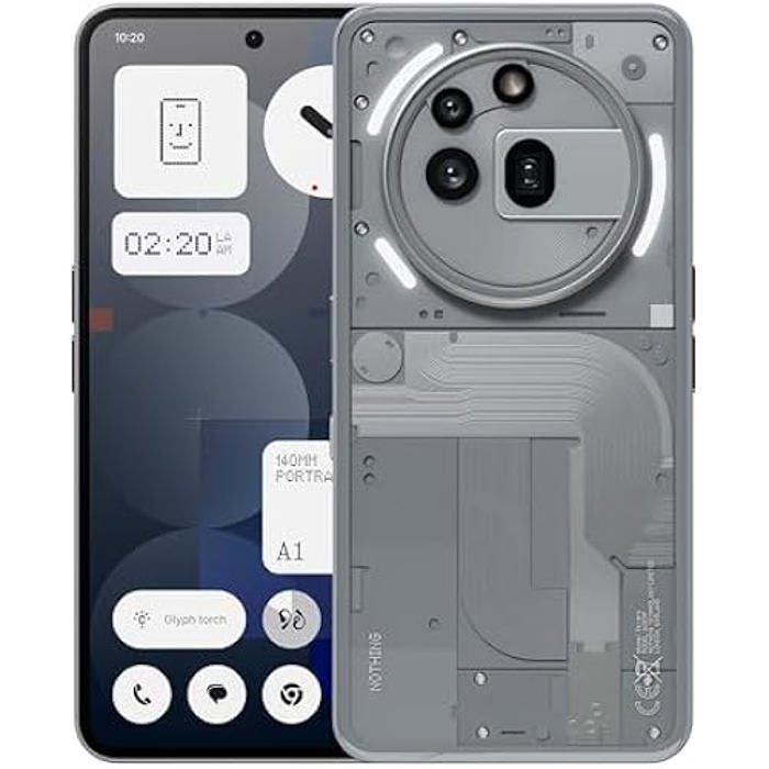 Смартфон - NOTHING - Телефон (3a) Pro - 256 ГБ - Экран AMOLED 6,77" - Быстрая зарядка 50 Вт - Очень хорошее состояние