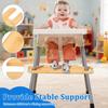 Adjustable Baby Highchairs Pedal Stable Design Highchair Accessory  Nursery Furniture
