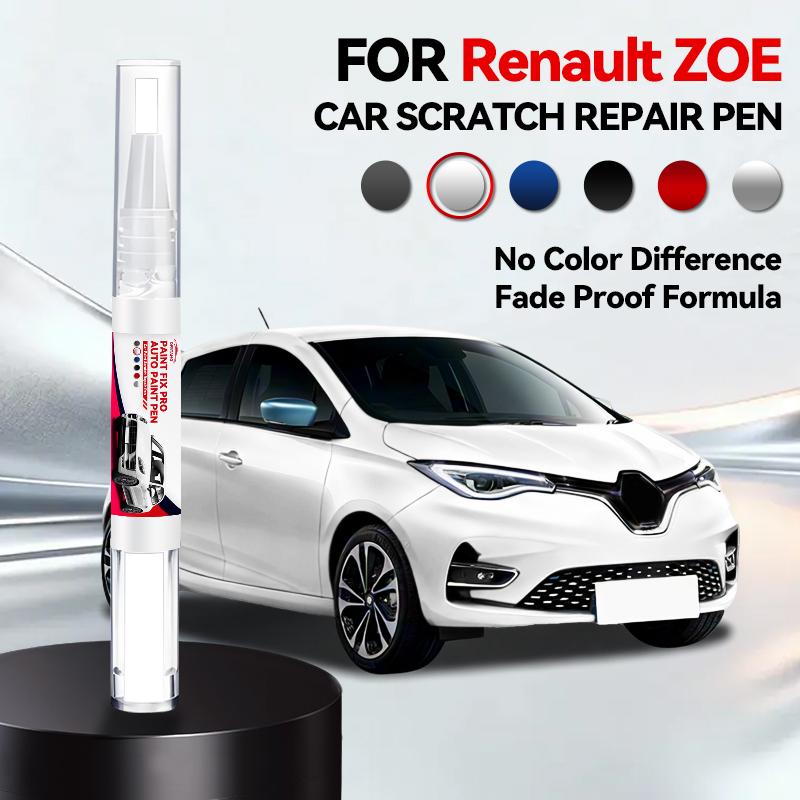 Для Renault ZOE 2012-2025 X98 X10 Ремонтный маркер для краски Подкраска Удаление царапин Сделай сам Автоаксессуары Черный Белый Фиолетовый Синий Серый