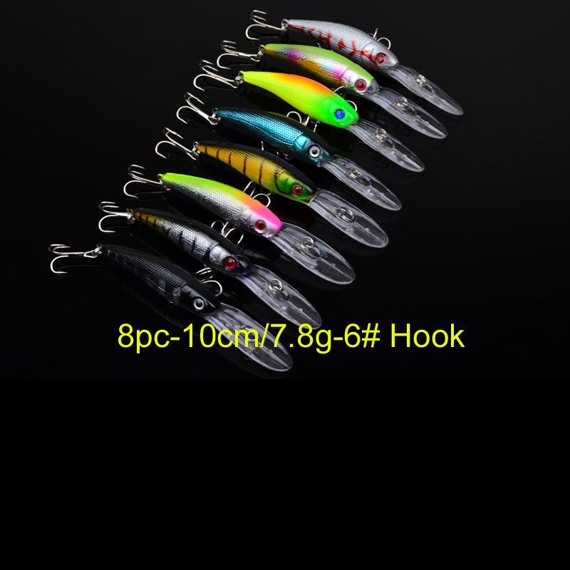 Набор наживок Mino Road Ya, 22 шт., 3 модели, 22 цвета, наживка для рыболовных снастей DWMI022