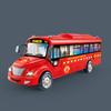 Bus Plastic Public Playset With Sound And Light Function Kids Model Simulation