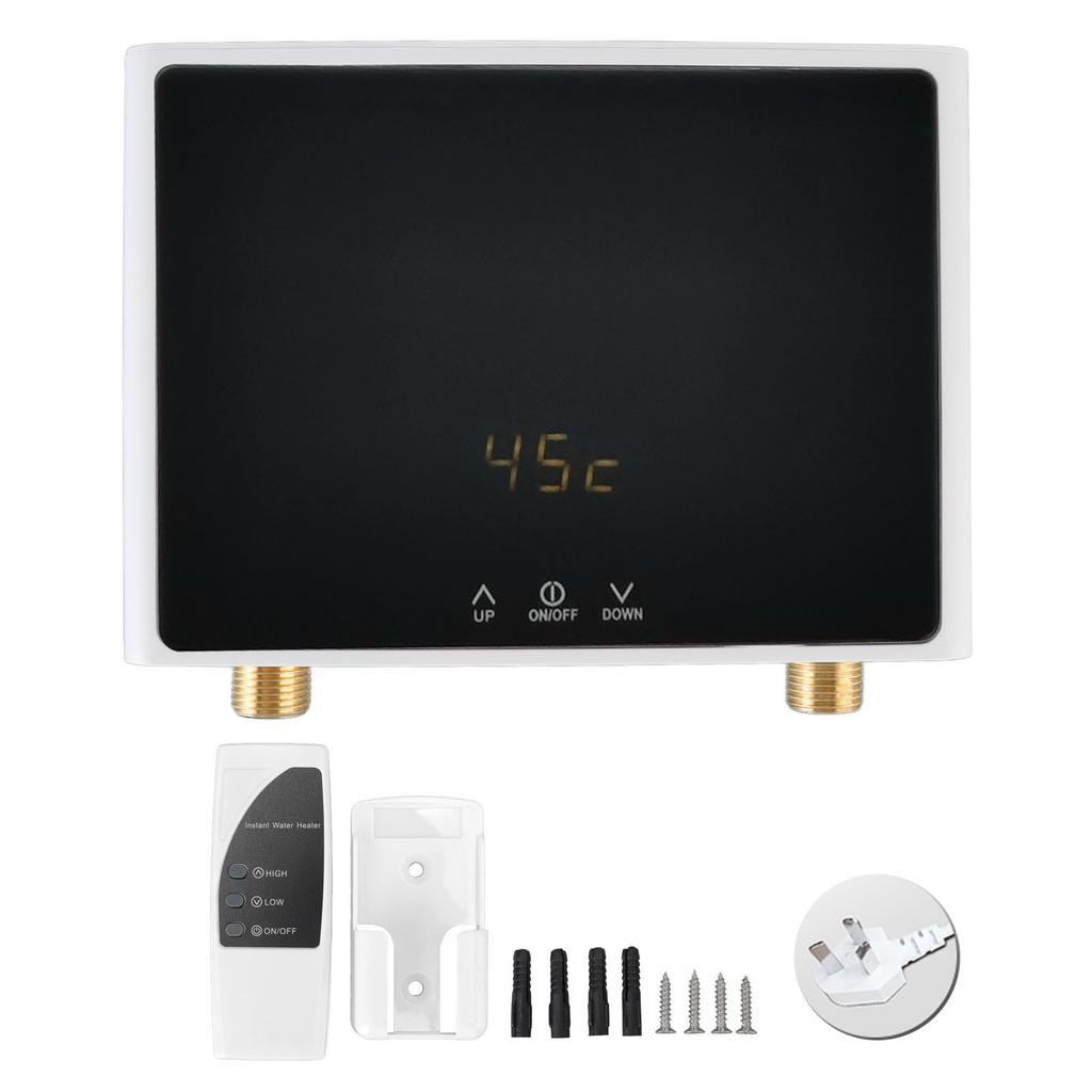 LF 001A Electric Tankless Water Heater Intelligent Instant Water Heater Panel Remote Control for