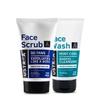 Face Wash - Mint Cool - For Dry To Normal Skin - 100g | Reduces Moisture Loss | Removes Dirt & De-Tan Face Scrub for Men, 100g