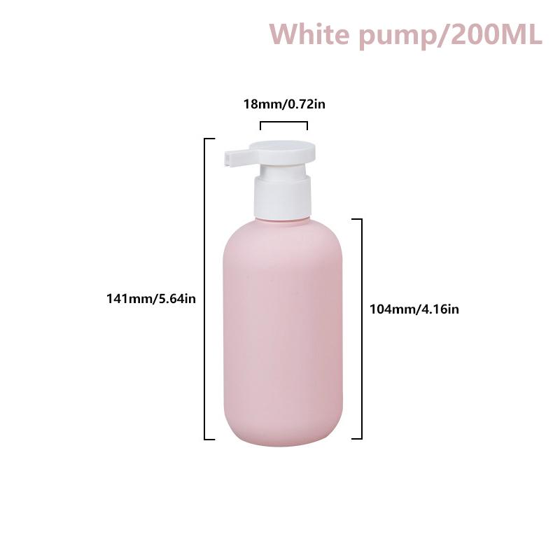 Пустой пластиковый флакон для шампуня с дозатором, флаконы для косметики класса люкс, многоразовые бутылки с дозатором из полипропилена, ящик для хранения в ванной комнате