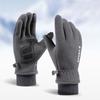 Windproof Touch Screen Gloves Thicken Finger Flip Cover Gloves 2023 New Ski Gloves  Autumn Winter