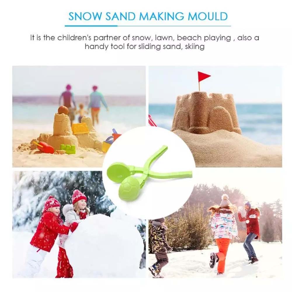 Fight Kids Toys Mould Toy Sand Making Mould Snowball Maker Mold SnowBall Clip Snow Ball Maker