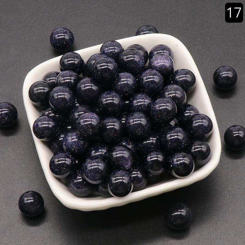 1189-12ММ Натуральная круглая хрустальная бусина, без отверстия, мини-маленький шарик для DIY ювелирных изделий и поделок