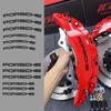 AFEBO1 Fashion Trendy Personalized Sticker Caliper Brake Modification Decorative Sticker For Porsche 911 Cayenne 918 Pajun 718 Macan