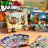 New 8/288PCS Italian Brainrot Collectible Game Cards Toy Tungtungtung Sahur Tralalero Tralala Trading Cards For fans Kids Gift