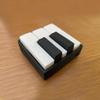 3D-печатная клавиатура пианино кликер нажимного типа расслабляющая фиджет фигурка подходит для офисного стола, вечеринок, игр, музыкальный нажиматель клавиш