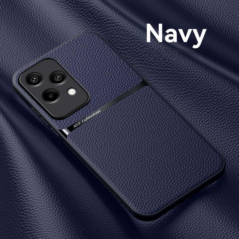 Магнитный автомобильный держатель Кожаный чехол для Honor 200 Lite Honor200 Pro Мягкий кожаный противоударный чехол для Honor 200Pro 200Lite Funda