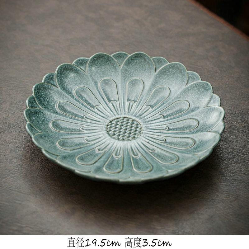 Керамическая тарелка на высоких ножках, форма для торта, тарелка для десерта, поднос для напитков, фруктовая чаша, подставка для торта, поднос для закусок, декоративные тарелки, подставка для дисплея