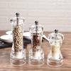 1Pcs Portable Salt Pepper Shakers Acrylic Kitchen Tool Durable Pepper Grinder