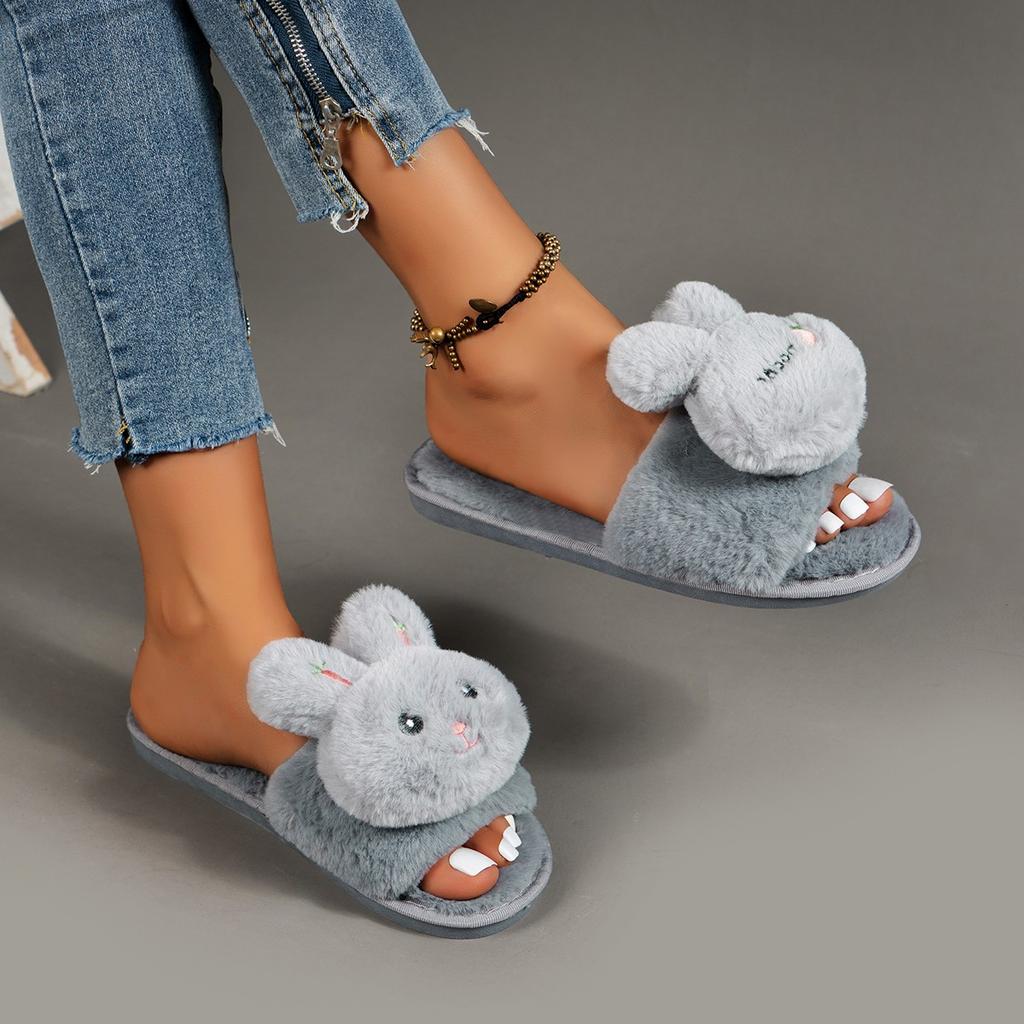 Женские плоские тапочки, удобные, легкие, неглубокие сандалии, весна 2024, дизайнерские замшевые тапочки, милые домашние тапочки для женщин