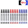 New 50-5pcs Erasable Whiteboard Marker Pen Teaching Chalk Tool Blackboard Marker for Office School Art Stationery Black/Red/Blue
