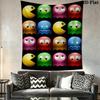 Pac-Man E Wall Hanging Printed Fabric Blanket Decorative Tapestries for Bedroom Living Room Home Decor