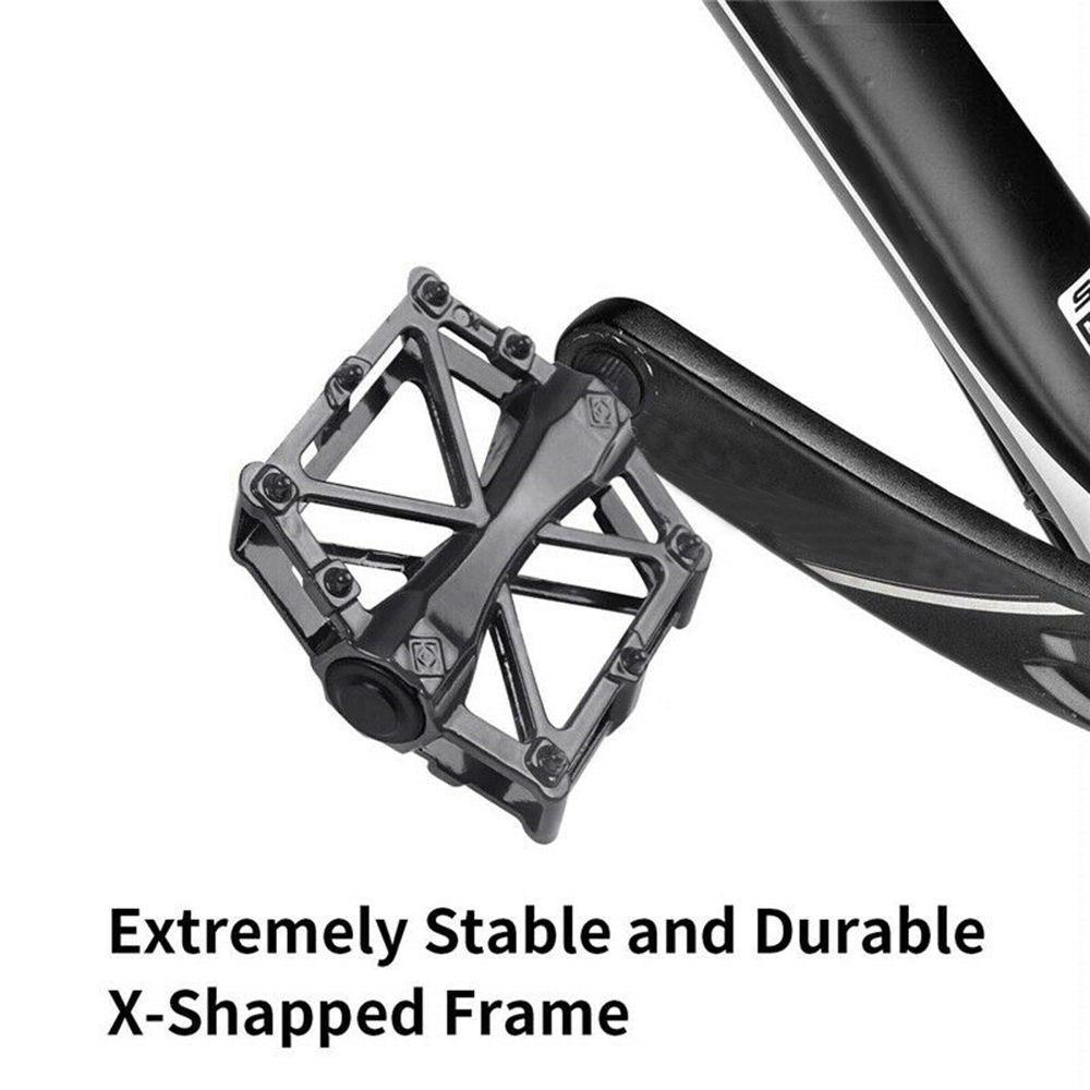 Экономьте усилия Педали для горного велосипеда Противоскользящие педали из алюминиевого сплава Спорт на открытом воздухе