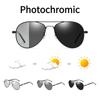Fashion Photochromic Sunglasses Women Chameleon Polarized Sun Glasses Anti-glare Driving Eyeglasses UV4