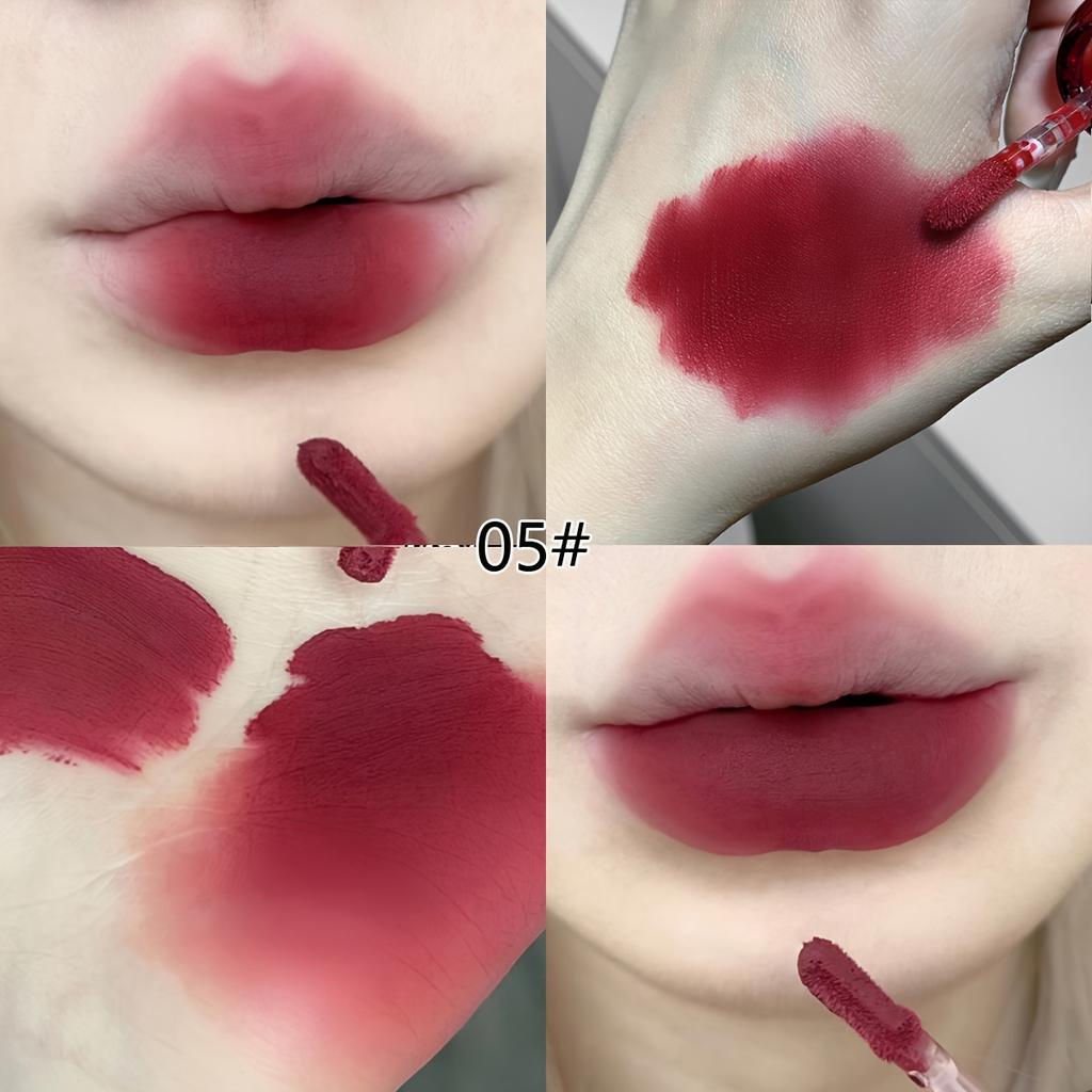 Мягкая пряжа Art Lip Mud Misty Soft Matte Velvet Lip Glaze Высокопигментированная губная помада с эффектом росы Легко окрашиваемая помада-блеск для губ Кремовый шелковистый Подарки на День святого Валентина