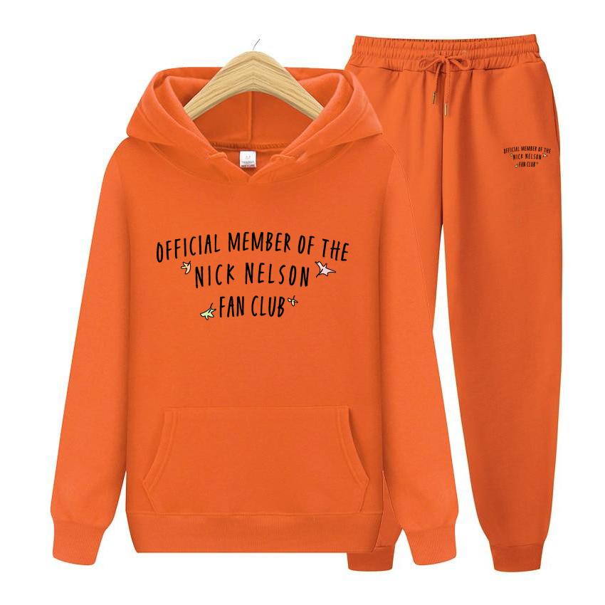 Женский комплект из двух предметов с карманами и длинными рукавами, толстовка, женские брюки с капюшоном, комплекты с капюшоном Heartstopper, модные толстовки большого размера